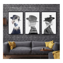 Original design Custom support Framed 3D picture Wall artwork decor HD digital prints Modern paintings